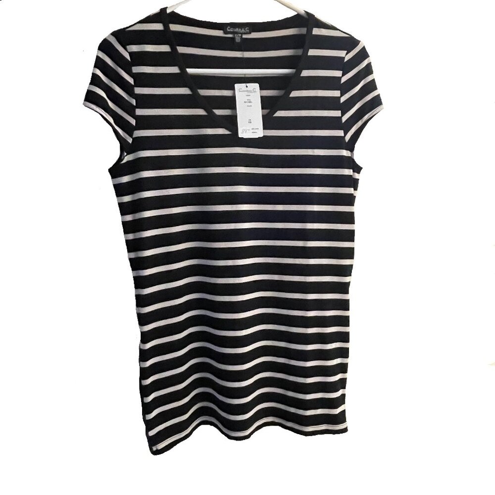 Conrad C Striped Top Size XS/TP NWT